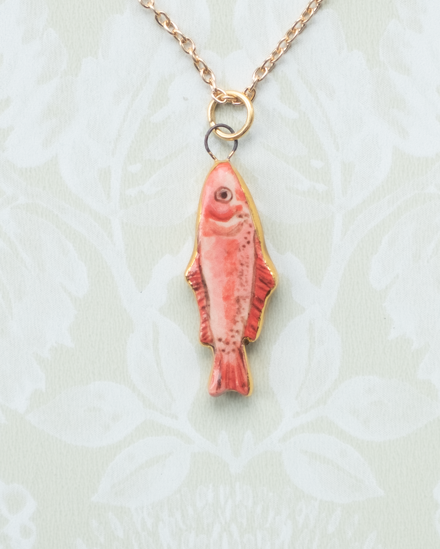 Pink Fish Charm