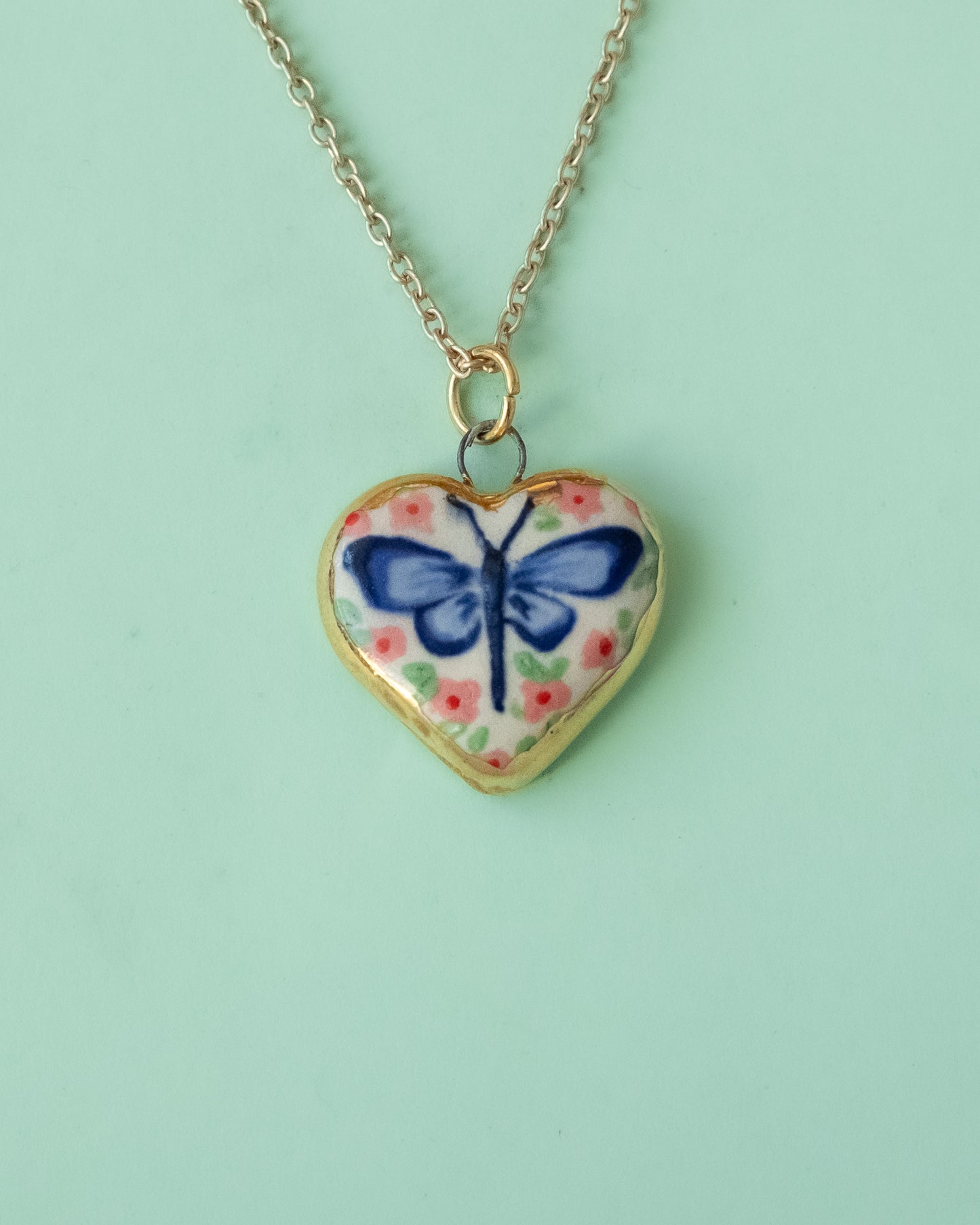 Dragonfly Heart Necklace