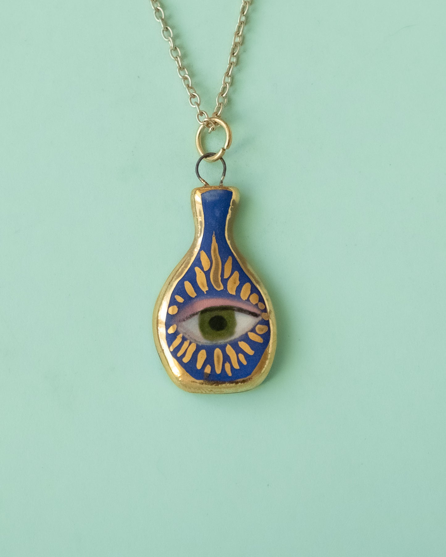 Eye Vase Necklace