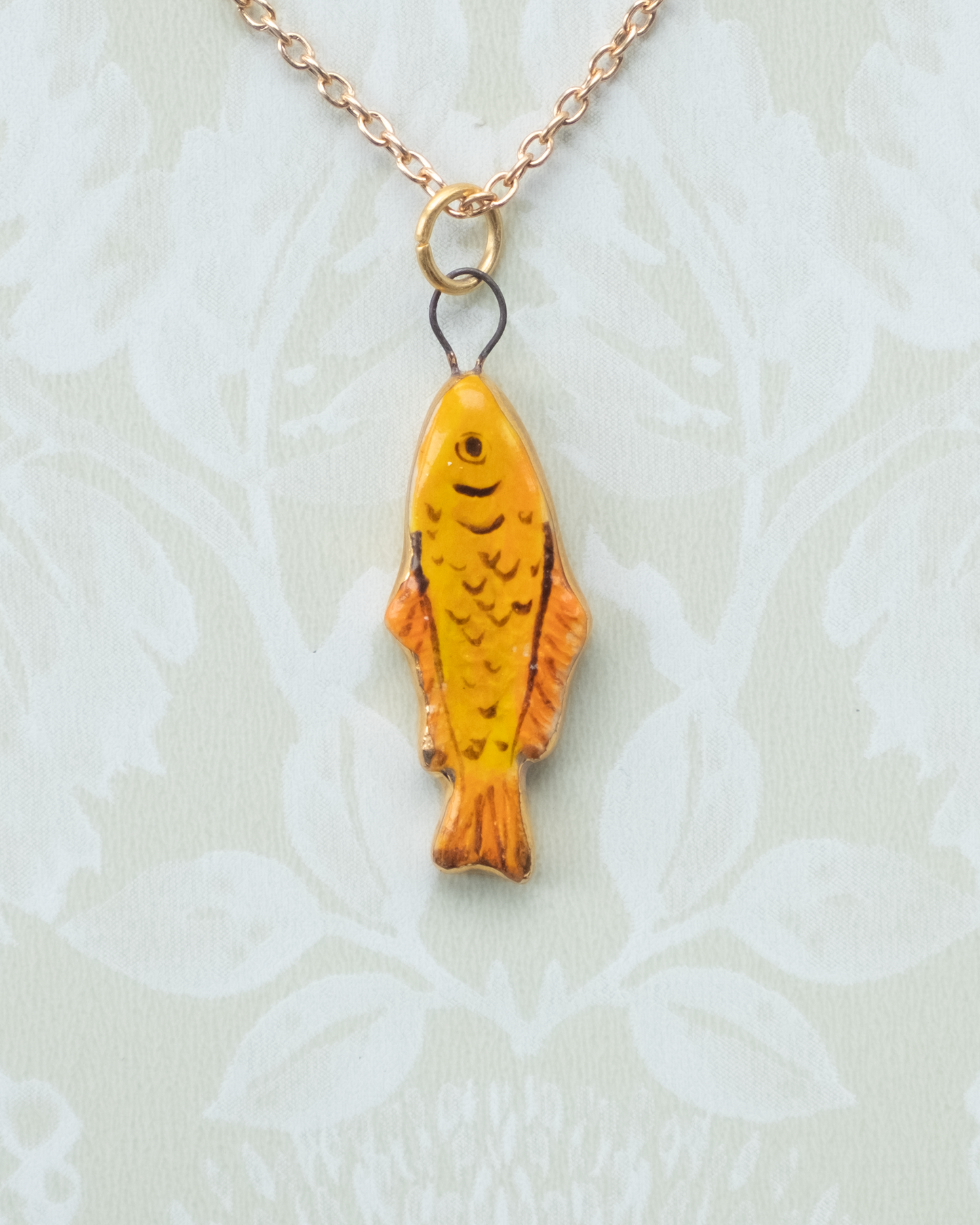 Gold Fish Charm