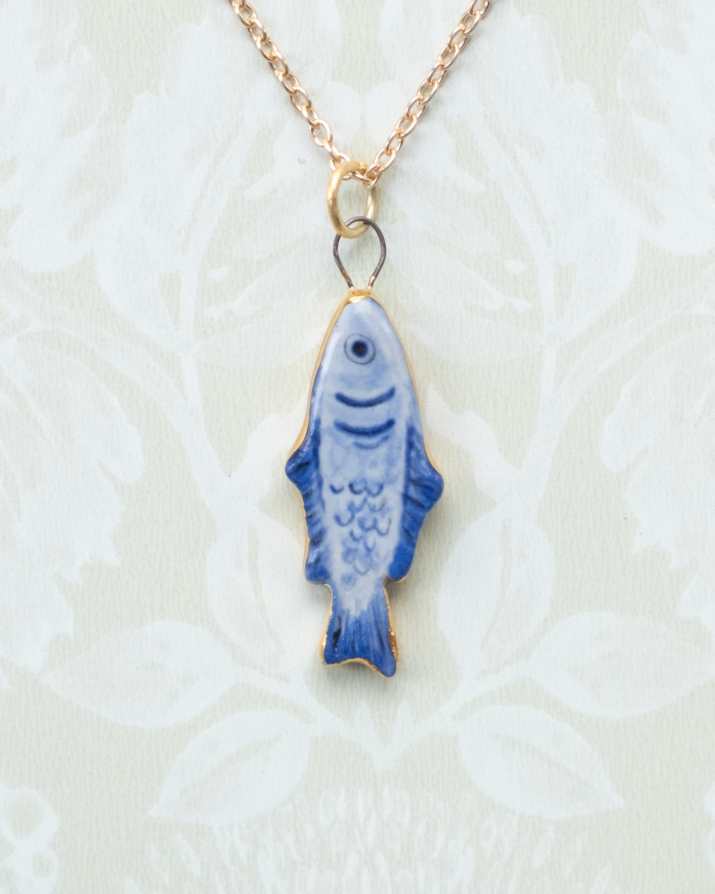 Blue Fish Charm