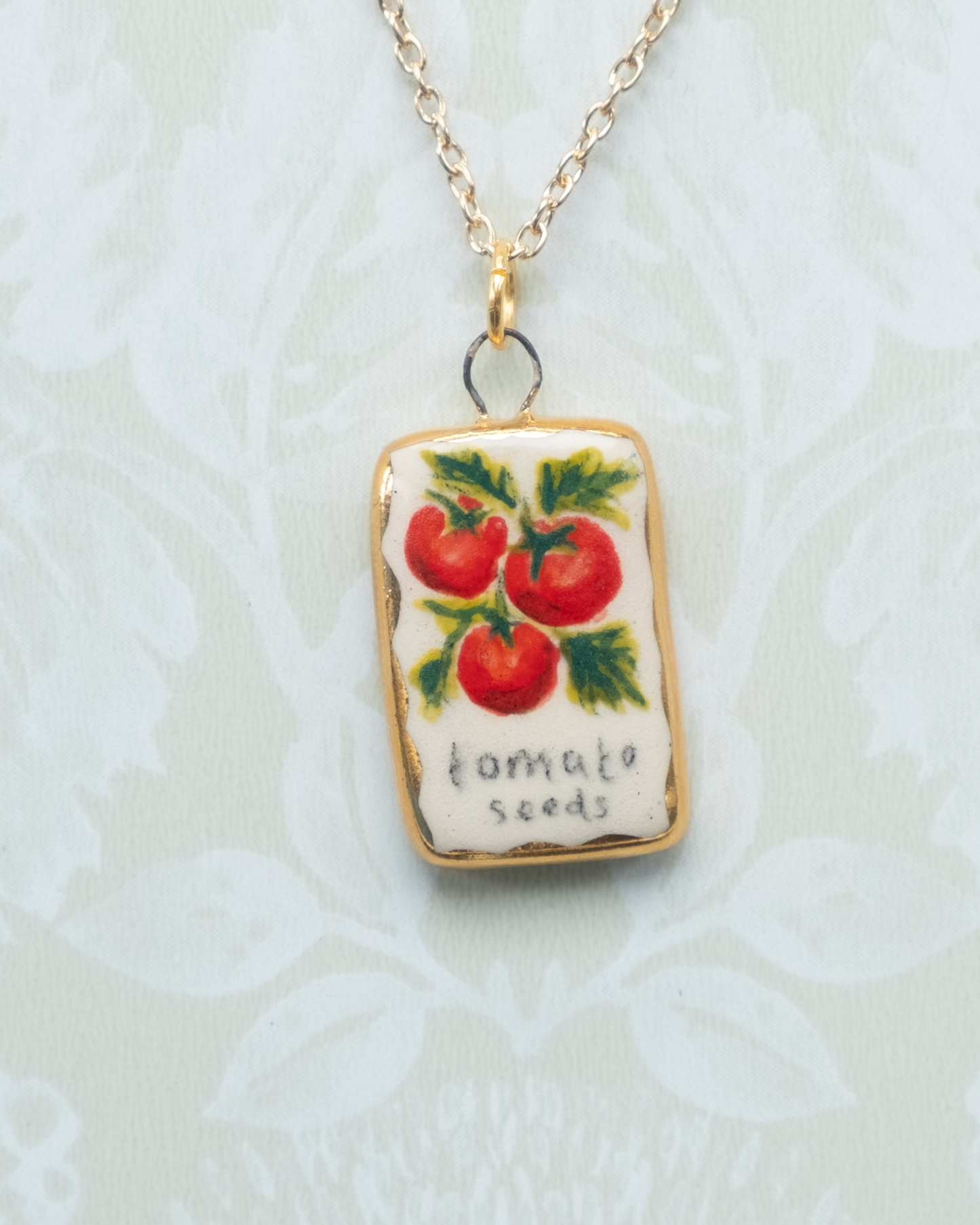 Tomato Seeds Charm